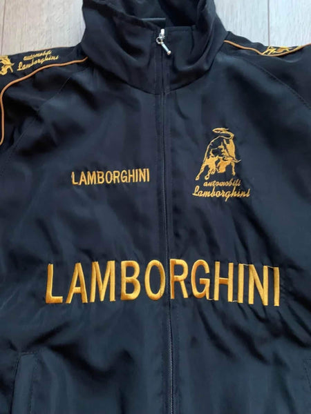 Jacket Lamborghini Racing Racing/Bomber Casaco Blusão Corridas Carros Automoveis Super Car