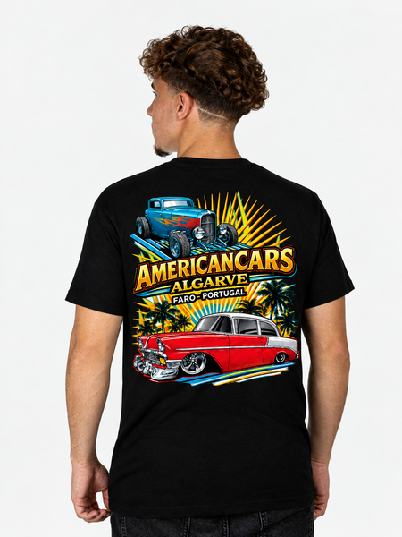 T-shirt Americancars Algarve Palm