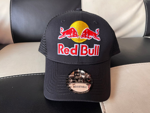 Boné Cap Trucker Red Bull Chapéu Redbull F1 Sponsor Sports