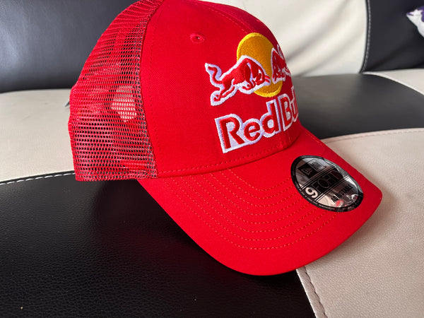 Boné Cap Trucker Red Bull Chapéu Redbull F1 Sponsor Sports