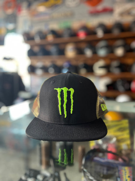 Boné New Era Snapback Monster Energy Chapéu Drink Trucker Cap Hat