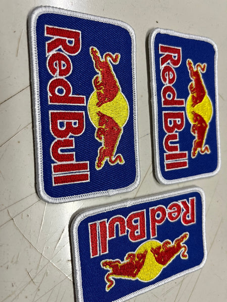 Patch Redbull Bordado Emblema tecido