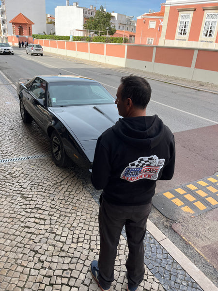 Hoodie Sweat Gorro Classic Logo Americancars Algarve