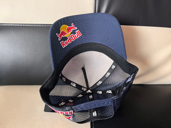 Boné Cap Trucker Red Bull Chapéu Redbull F1 Sponsor Sports