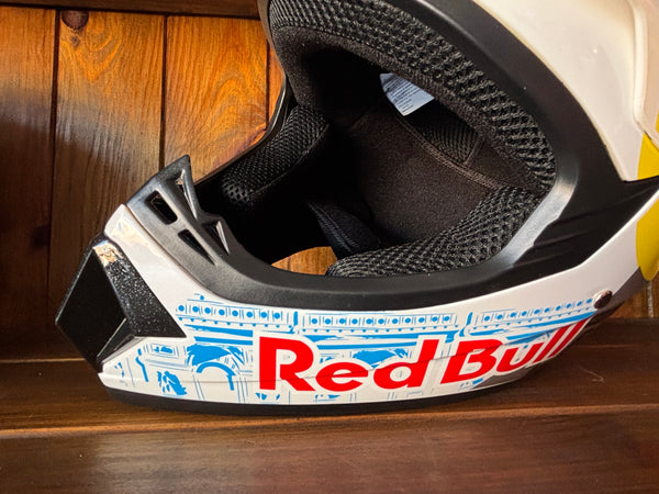 Capacete Red Bull Motocross Bmx Downhill Skate Radical Sports Helmet