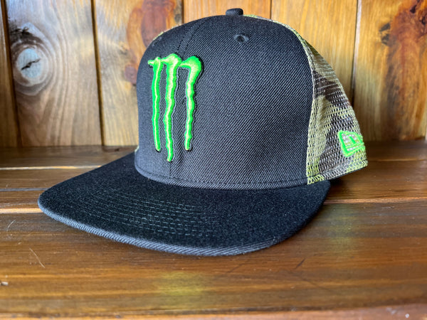 Boné New Era Snapback Monster Energy Chapéu Drink Trucker Cap Hat