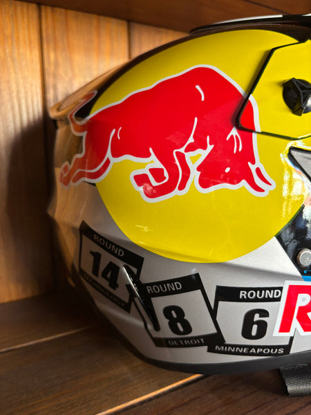 Capacete Redbull Preto