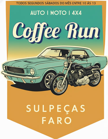 1º Coffee Run - Carros Clássicos,  Raros e Motas 13-12-2025