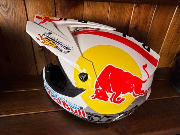 Capacete Red Bull Motocross Bmx Downhill Skate Radical Sports Helmet