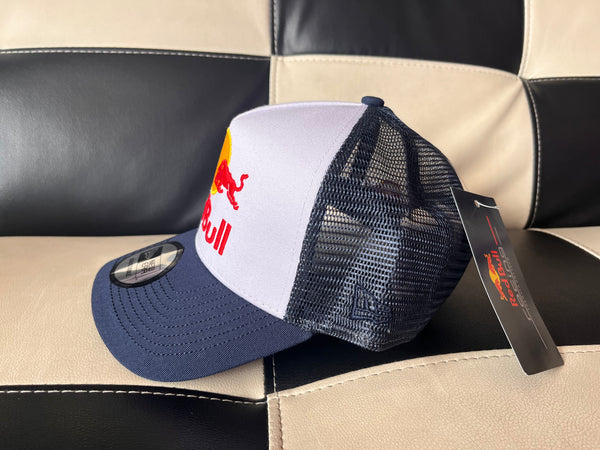 Boné Cap Trucker Red Bull Chapéu Redbull F1 Sponsor Sports