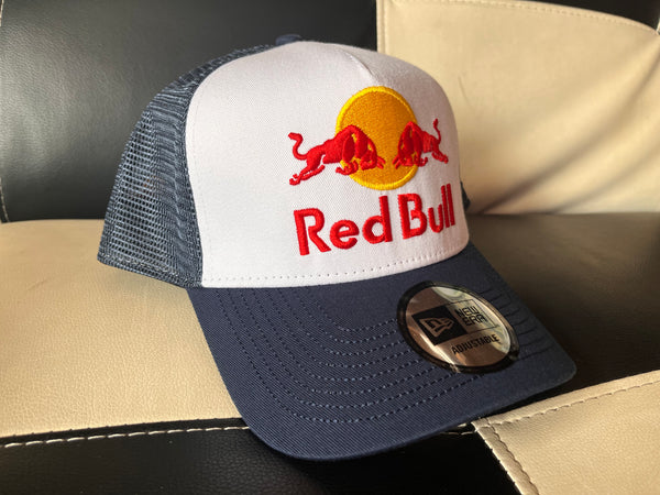 Boné Cap Trucker Red Bull Chapéu Redbull F1 Sponsor Sports