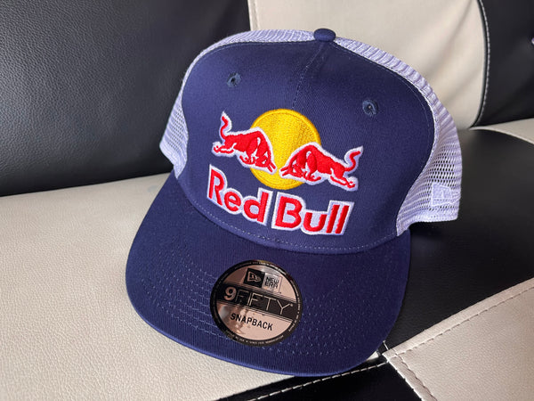 Boné Cap Trucker Red Bull Chapéu Redbull F1 Sponsor Sports