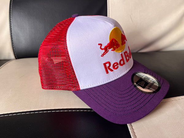 Boné Cap Trucker Red Bull Chapéu Redbull F1 Sponsor Sports