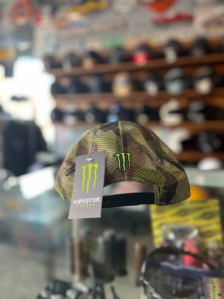 Boné New Era Snapback Monster Energy Chapéu Drink Trucker Cap Hat