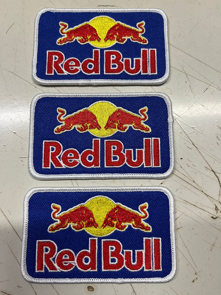 Patch Redbull Bordado Emblema tecido