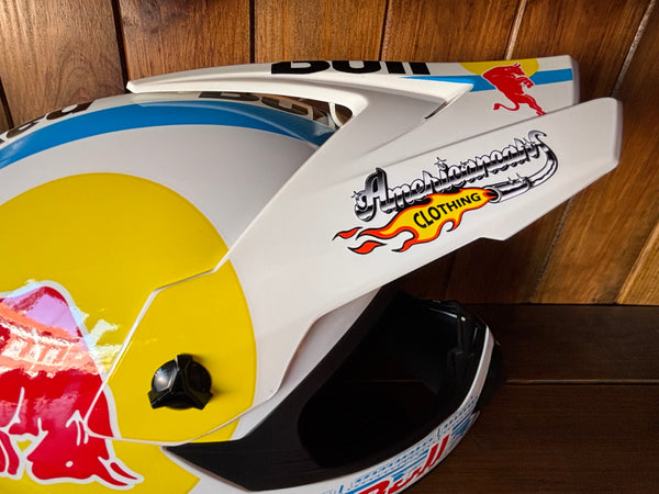Capacete Red Bull Motocross Bmx Downhill Skate Radical Sports Helmet