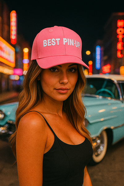 Boné Cap Trucker Best Pin-up Bordado