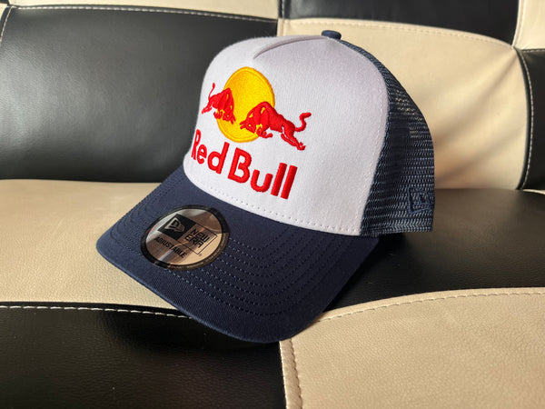 Boné Cap Trucker Red Bull Chapéu Redbull F1 Sponsor Sports