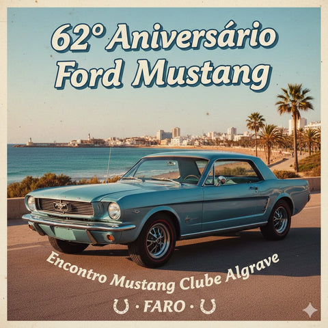 62º Aniversário Ford Mustang - Encontro Mustang Clube Algarve