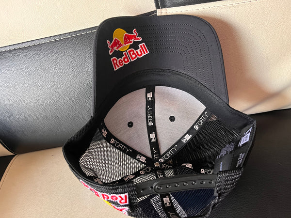 Boné Cap Trucker Red Bull Chapéu Redbull F1 Sponsor Sports