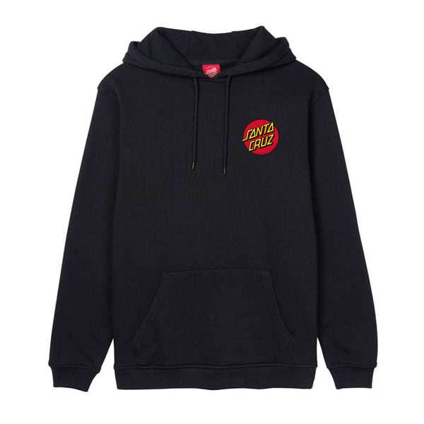 Sweat Gorro Santa Cruz Dot Chest Hoodie Black