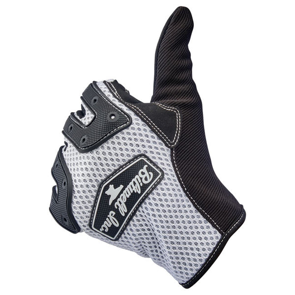 Luvas Biltwell Gloves White Black