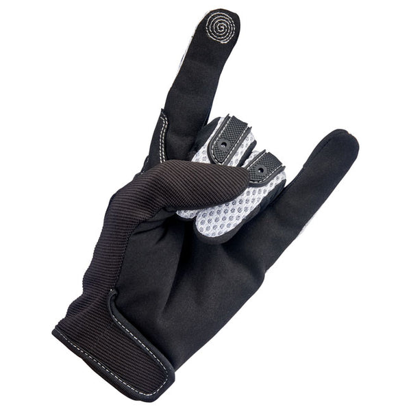 Luvas Biltwell Gloves White Black