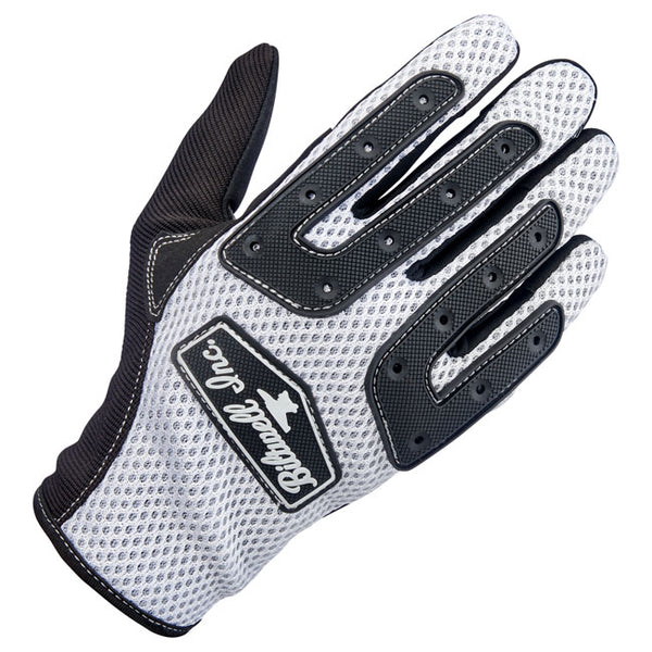 Luvas Biltwell Gloves White Black