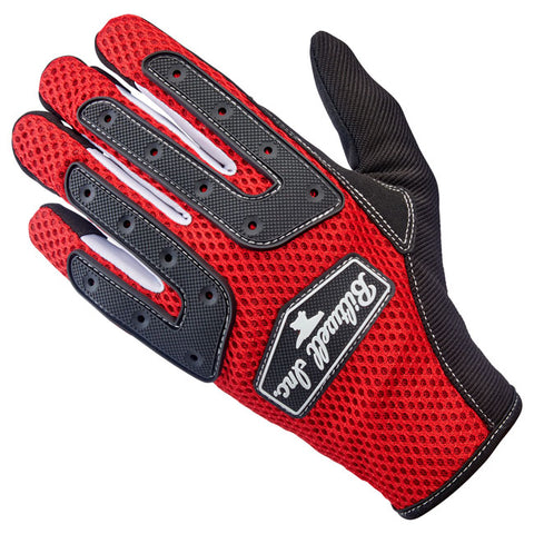 Luvas Biltwell Anza Gloves Red Black