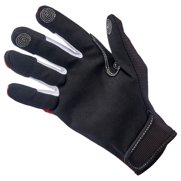 Luvas Biltwell Anza Gloves Red Black