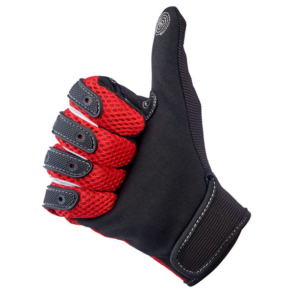 Luvas Biltwell Anza Gloves Red Black
