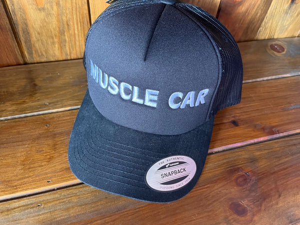 Boné Cap Trucker Muscle Car Bordado