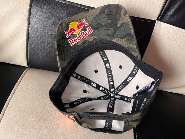 Boné Cap Trucker Red Bull Chapéu Redbull F1 Sponsor Sports