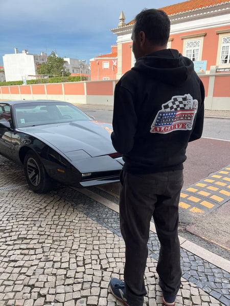 Hoodie Sweat Gorro Classic Logo Americancars Algarve