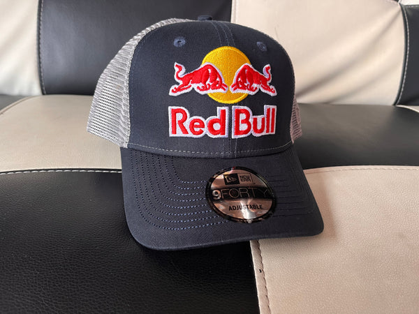 Boné Cap Trucker Red Bull Chapéu Redbull F1 Sponsor Sports