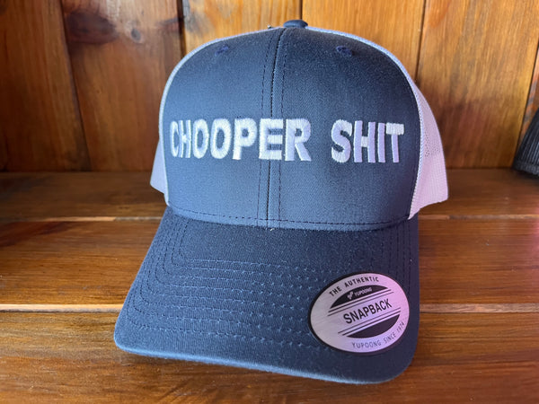 Boné Cap Trucker Chopper Shit Bordado