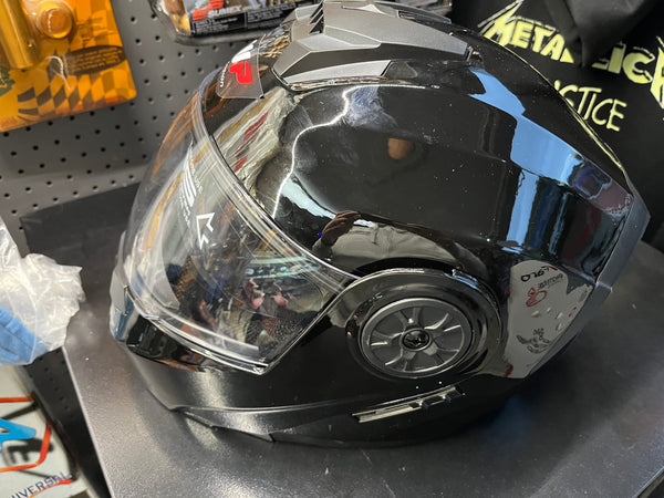 Capacete M2R Modelar Tech helmet black Mota