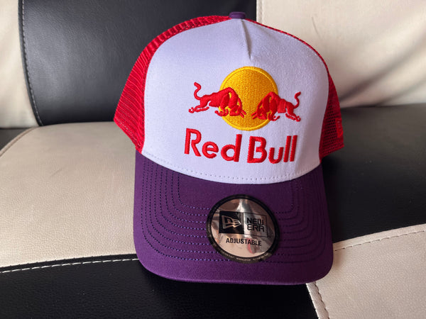 Boné Cap Trucker Red Bull Chapéu Redbull F1 Sponsor Sports