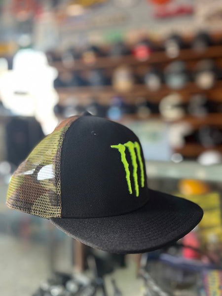 Boné New Era Snapback Monster Energy Chapéu Drink Trucker Cap Hat