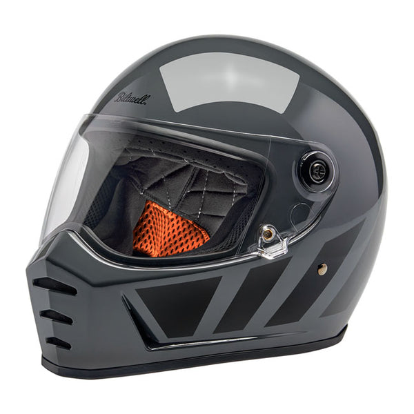 Capacete Biltwell Lane Splitter Grey Inertia