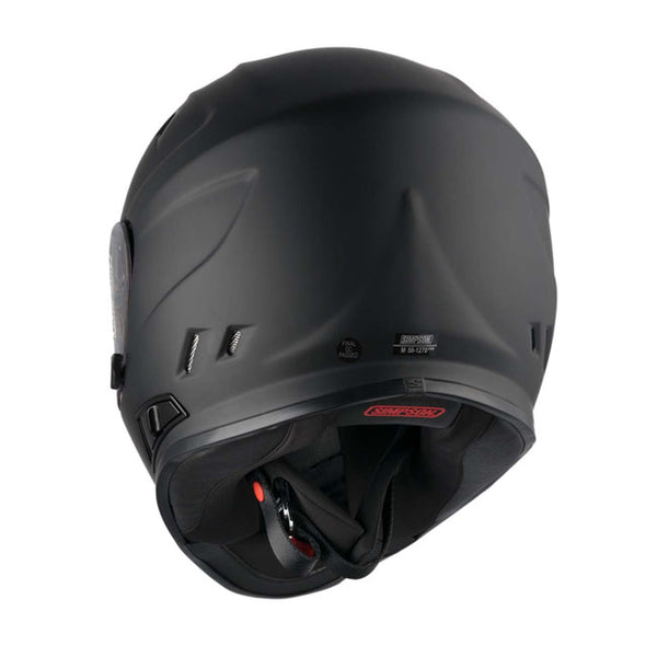 Capacete Simpson Venom Helmet Matt Black