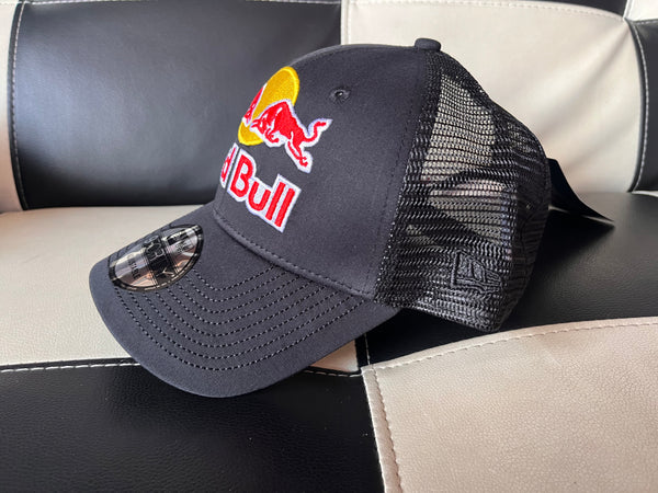 Boné Cap Trucker Red Bull Chapéu Redbull F1 Sponsor Sports