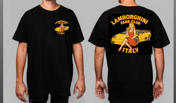 T-shirt Lamborghini Diablo Fans Club