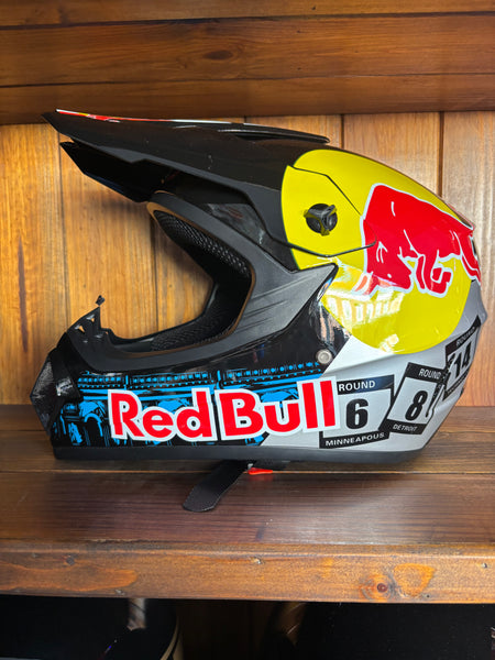 Capacete Redbull Preto