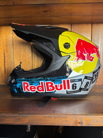 Capacete Redbull Preto