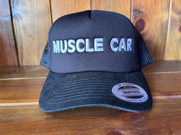 Boné Cap Trucker Muscle Car Bordado