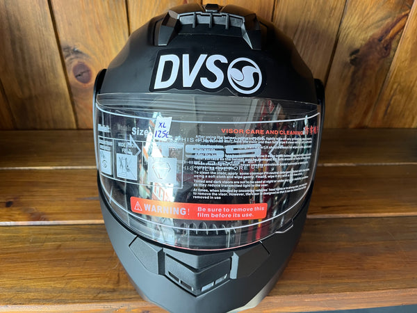 Capacete DVS Modelar Race Tech helmet black