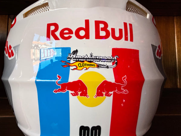 Capacete Red Bull Motocross Bmx Downhill Skate Radical Sports Helmet