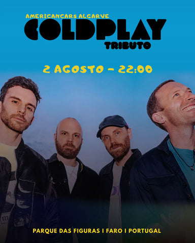 Coldplay Tributo | Foreplay | Faro 2 Agosto 2025 | Americancars Algarve