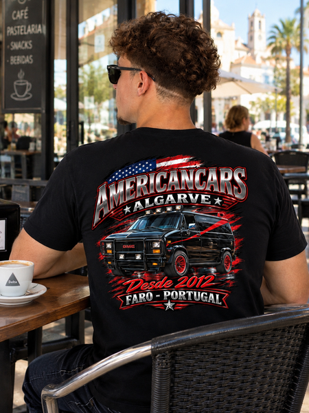 T-shirt Americancars Algarve GMC